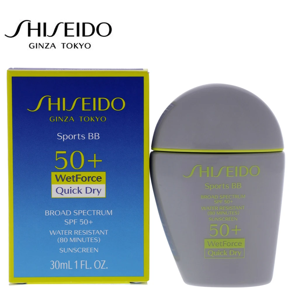 

Shiseido Sports BB WetForce SPF 50 светильник для женщин-1 унция солнцезащитный