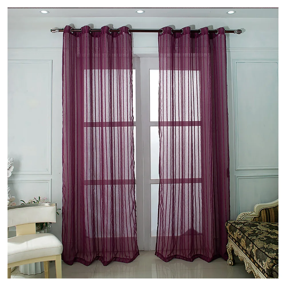 Lychee Solid Color Curtain Modern Door Window Room Divider Valance Home Decoration | Дом и сад