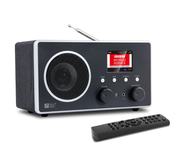 DAB/DAB+/FM радио океан цифровой DB-280C DAB цифровой радио Настольный деревянный Bluetooth