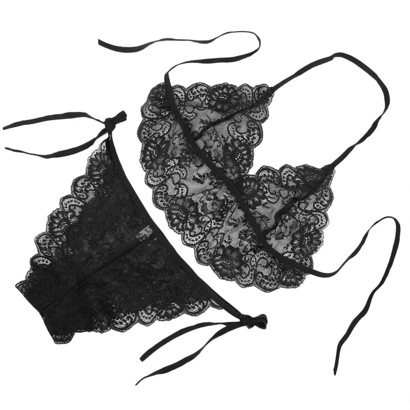 

Sexy Bikini Sexy Lingerie Set Lace Bra Sexy Women's Men's Briefs