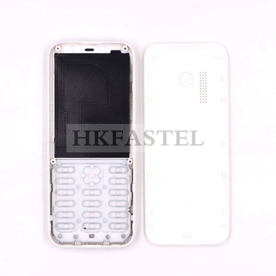 HKFASTEL высококачественный корпус клавиатуры для Nokia 215 Dual SIM Полный Мобильный телефон чехол с клавиатурой