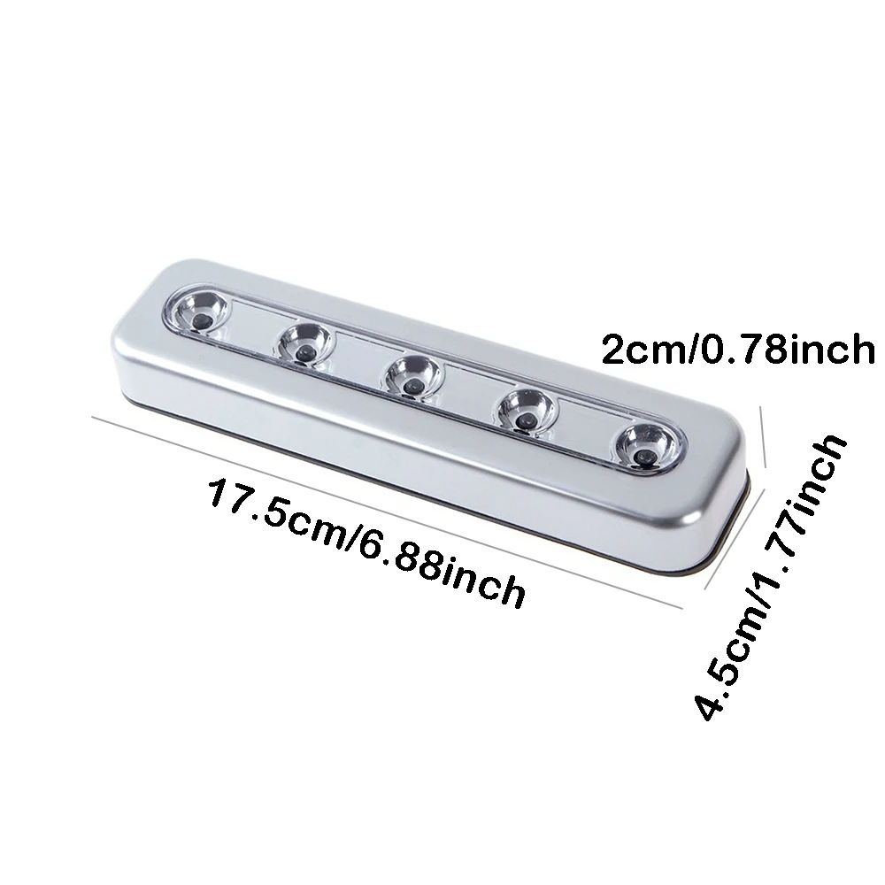 

Cabinet Lights Energy-saving Lamps Night Light Led Cabinet Light Freely Pasted Push-type Bedside Night Light
