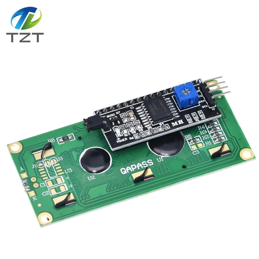 Модуль ЖКД синий зеленый экран IIC/igc 1602 для arduino 1602 lcd UNO r3 mega2560 lcd 1602