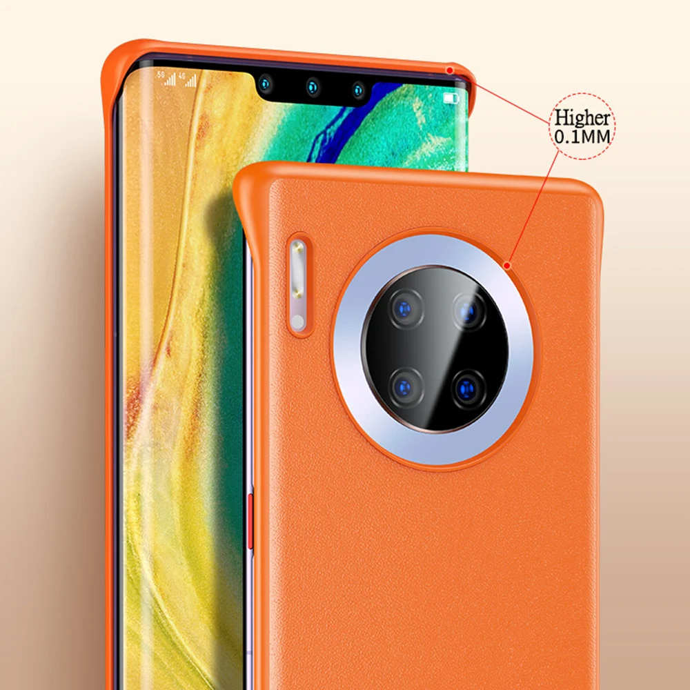 Чехол для телефона из натуральной искусственной кожи Huawei Mate 20 30 Pro P30 мягкие