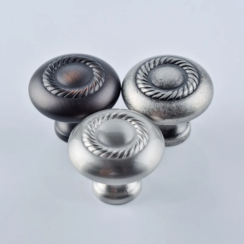 Европейский и американский цинковый сплав антикварные мебельные ручки для кухни
