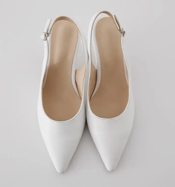 white 8cm Туфли-лодочки ZHENZHOU Осенняя популярная женская обувь 6 см/8 см/10 см Новая Осенняя обувь на высоком каблуке-шпильке с острым носком в Корейском стиле - Цвет: white 8cm