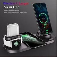 wireless chargers 3 in 1 fast wireless charger charging station for apple watch airpods pro iphone 13 12 pro samsung galaxy