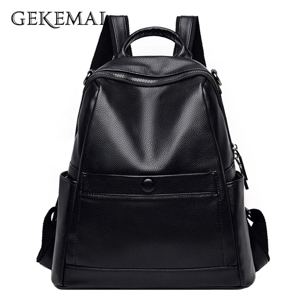 

Рюкзак женский, из мягкой кожи, 2020