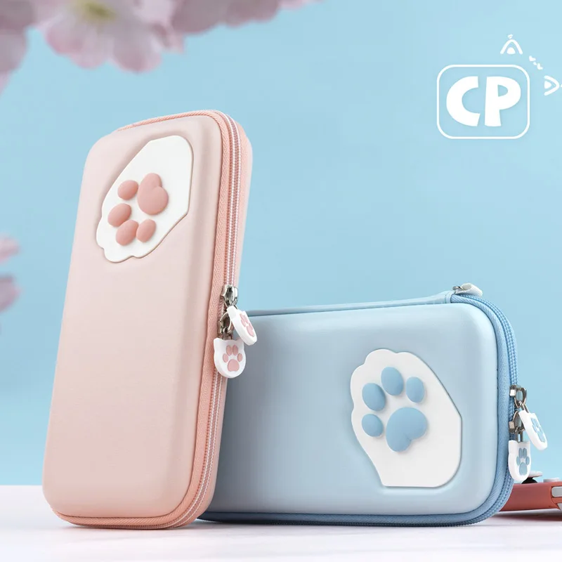

Nintend Switch Case Cat Claw CP Storage Bag NS Silicone Hard Shell Cover Box For Nintendo Switch Lite Game Console Accessories