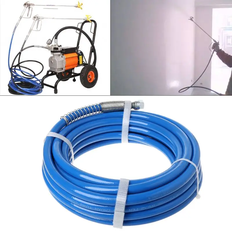 

7.5m Airless Paint Spray Hose Tube Pipe 5000PSI Sprayer Fiber For Sprayer