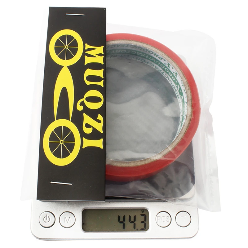 Велосипедная лента Красная 5 м длина двусторонняя клейкая Bick наклейки слезные