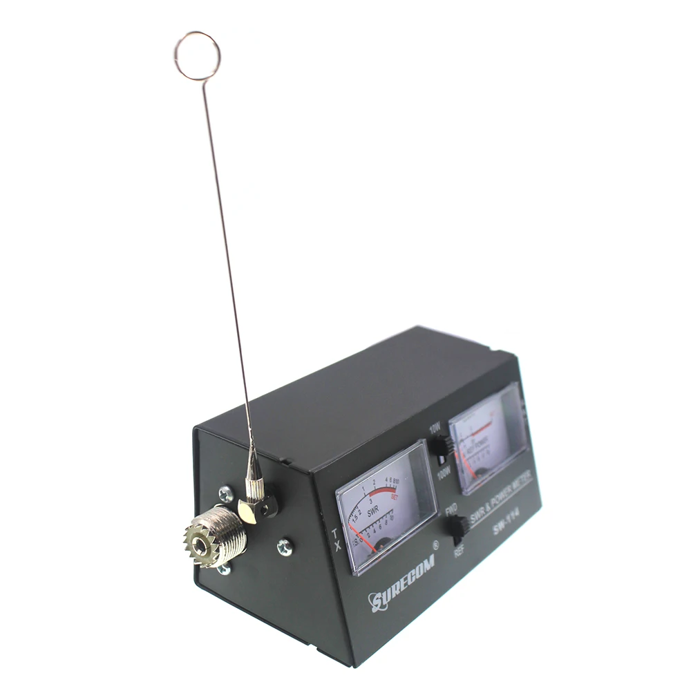 Surecom SW 114 SWR/RF/измеритель напряженности поля Тесты Мощность метр для родственников