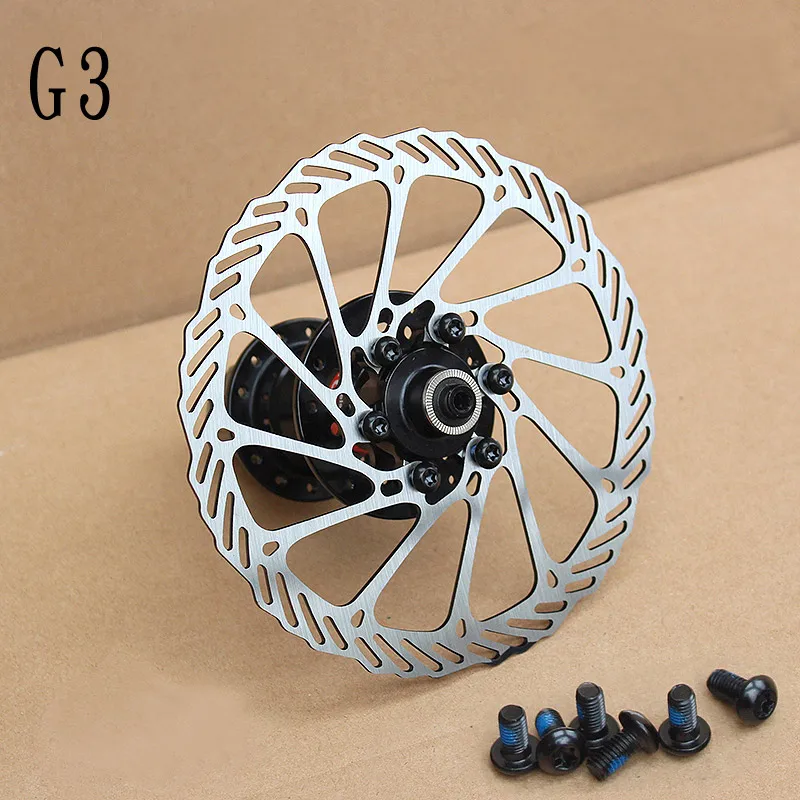 

Mountain bike stainless steel disc brake pad oil brake disc G3 160mm 180mm 203mm bicycle accessories