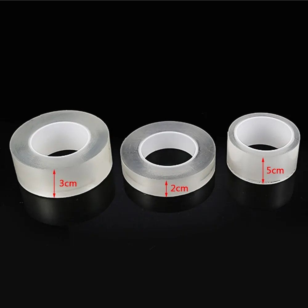 Двухсторонняя волшебная лента для повторного использования прочная клейкая