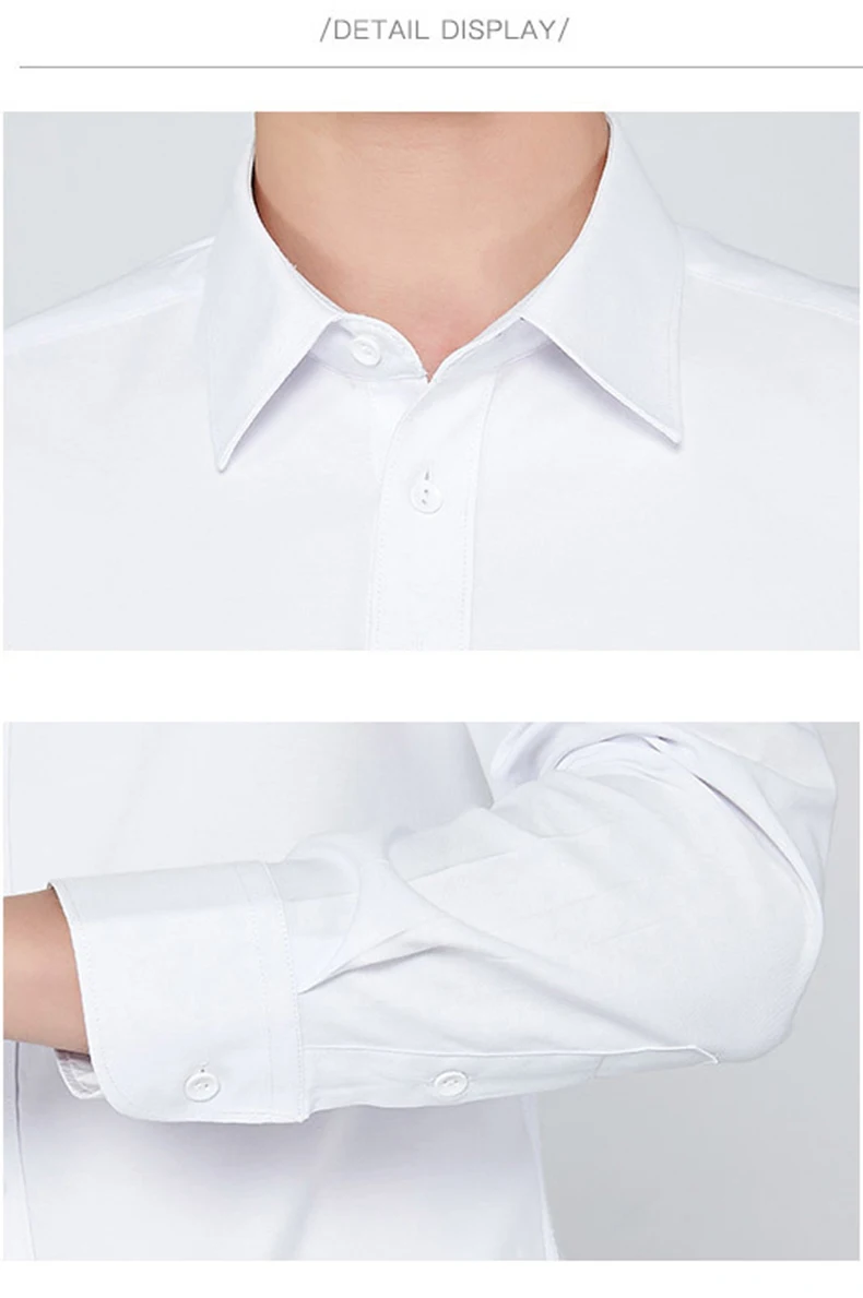 Глажка Camisa Social Masculina модная блузка Dudalina с длинным рукавом Slim Fit рубашка мужская одежда вышивка белый мужской