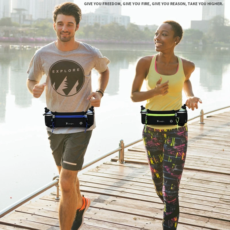 Сумка для пробежки марафона сумка бега Спортивная фитнеса поясная мужчин и