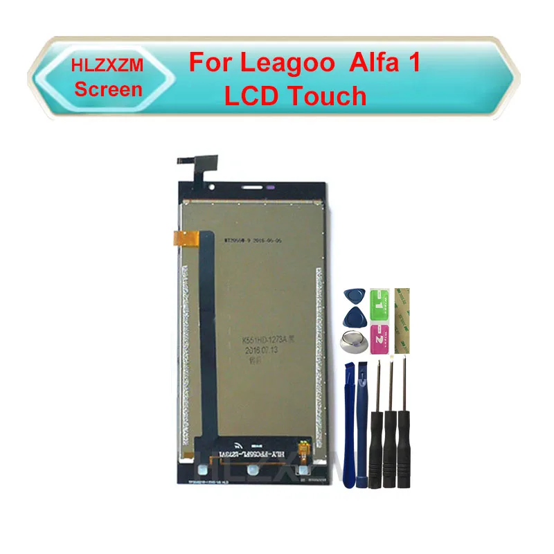 

Для Leagoo Alfa 1 ЖК-дисплей со стандартной заменой с инструментами + наклейка 3M