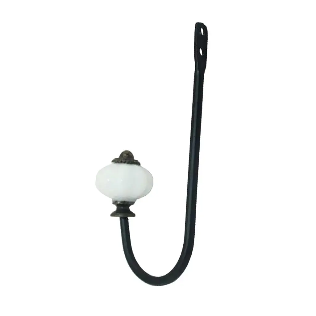 

Hot Selling Universal European Style Ceramic Head Door Wall Hooks Holder Key Towel Clothes Coat Hat Hanger