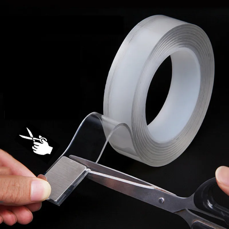 

Wholesale high adhesive nano double-sided Tape Non-marking magic transparent nano strong adhesive Tape Acrylic waterproof tape