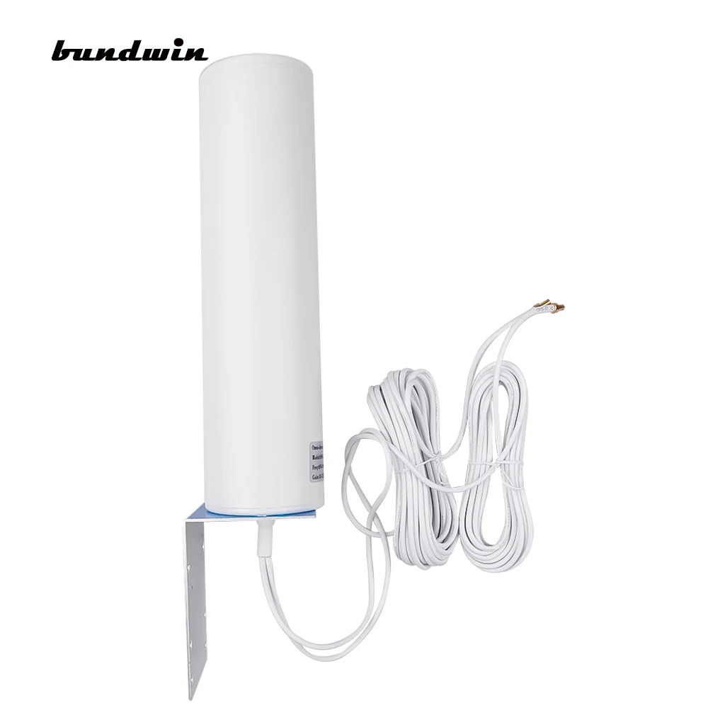 Bundwin 3G 4G наружная антенна LTE 12dBi с 5 м двойным ползунком CRC9/TS9/SMA разъем для модема