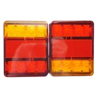 Водонепроницаемый 8 светодиодные задние светильник задние фонари пара Лодочный Прицеп 12V задний Запчасти для прицепа грузовика автомобильный светильник ing Водонепроницаемый Ip65