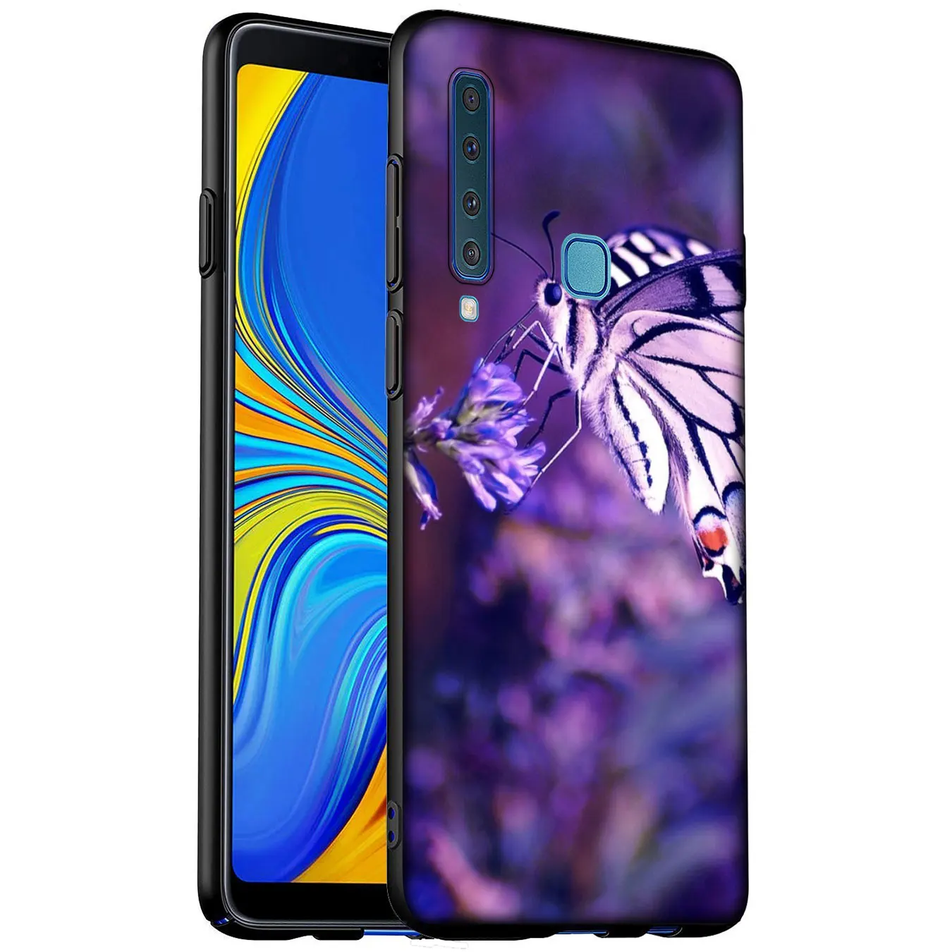 Милый мягкий силиконовый чехол для телефона Samsung Galaxy A6 A7 A8 A9 2018 A3 A5 2016 2017 Note 9 8 10 Plus |