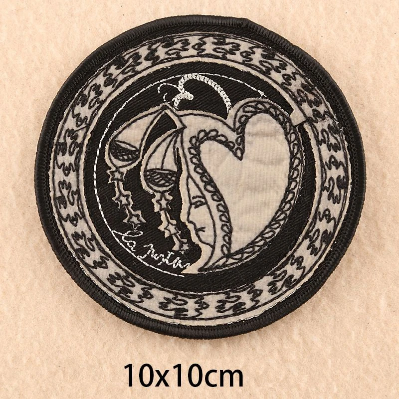 Высококачественные вышитые нашивки с мифологическими рассказами Пришивные