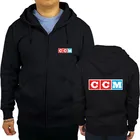 Мужская хлопковая толстовка с капюшоном, с логотипом