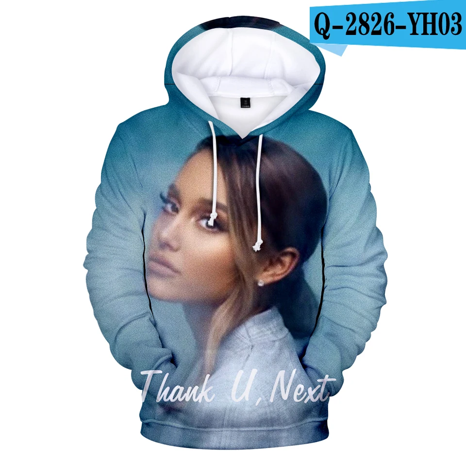 3D Горячая Распродажа, толстовки с 3d принтом Ariana Grande, женские/мужские толстовки, модные уличные толстовки для девочек, толстовки в стиле хип-хоп, толстовки с капюшоном Ariana Grande - Цвет: 3D