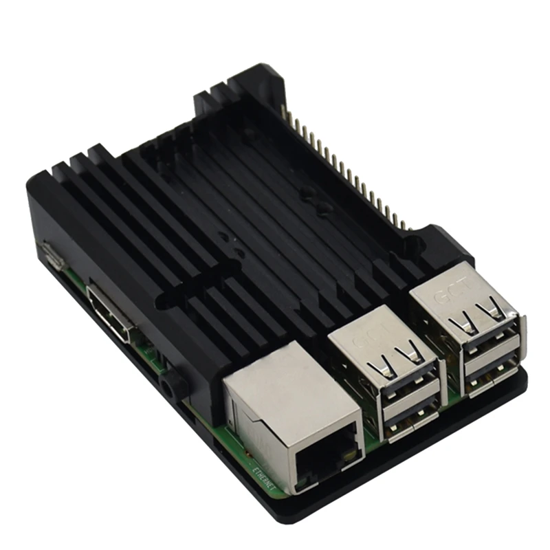 Новинка! Raspberry Cnc алюминиевый сплав бронированный чехол с охлаждающим радиатором
