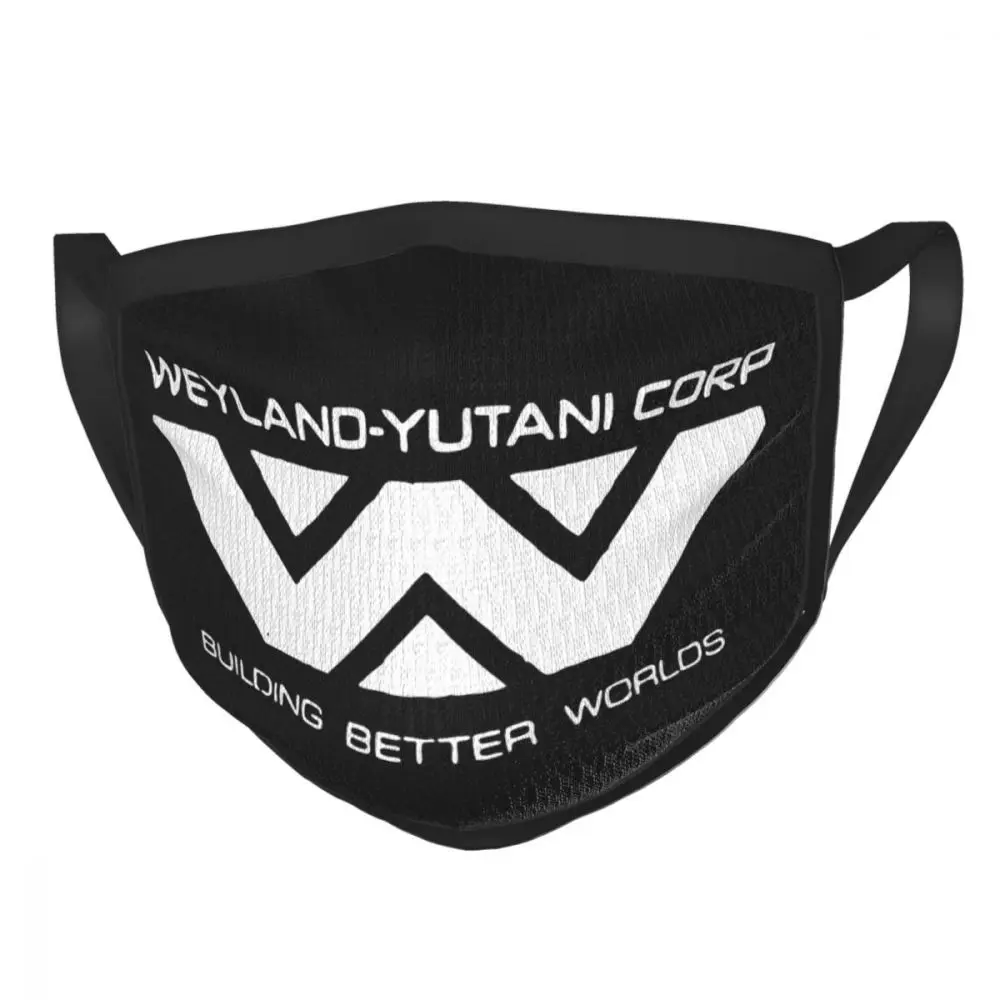 

Weyland Yutani Corp Reusable Face Mask Aliens Alien Movie Anti Haze Dustproof Mask Protection Cover Respirator Mouth Muffle