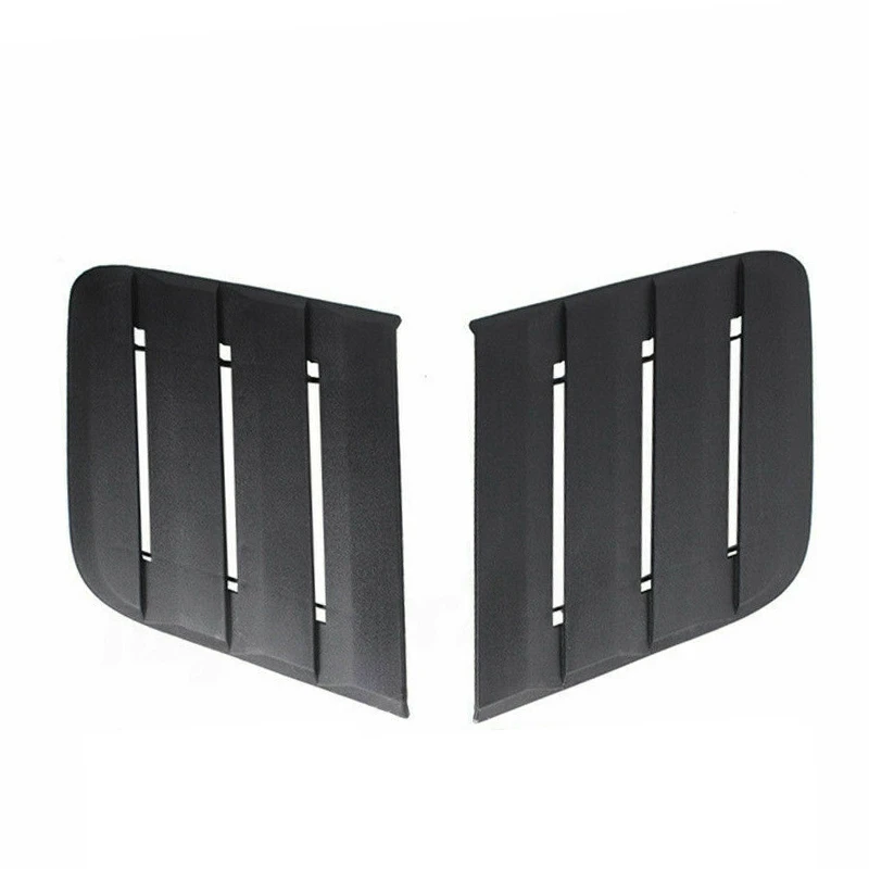 

Car Black LED Hood Vents Intake Hood Self-Adhesive Hood Vent Heat Extractors Cover for Ford Mustang 2018 -2019
