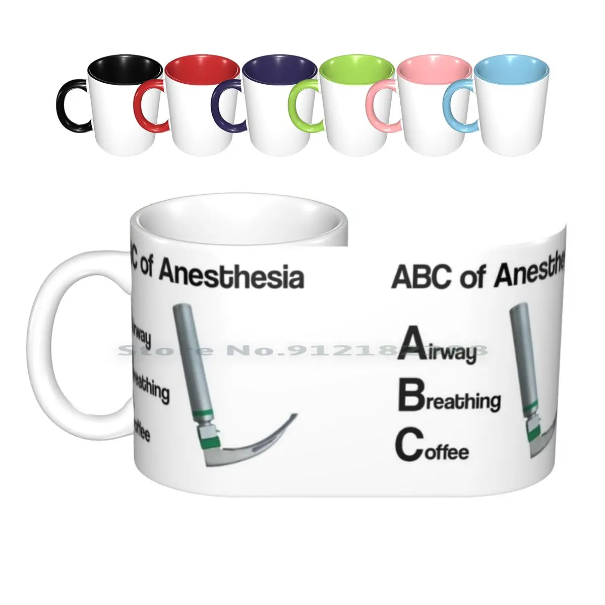 

Abc Of Anesthesia Ceramic Mugs Coffee Cups Milk Tea Mug Abc Airway Breathing Circulation Anesthesia Anaesthesia