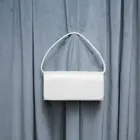 Женская сумочка, Корейская милая сумочка из искусственной кожи, однотонная Твердая Сумка на застежке, сумки на плечо, сумки через плечо для девушек, женская маленькая свежая сумка