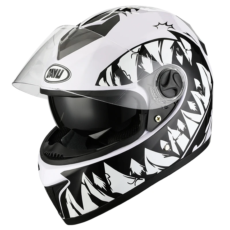 

New Free Shipping Full Face Motorcycle Helmets Double Visors Motorbike Helmet Dual Lens Dirt Bike Casco Casque Moto