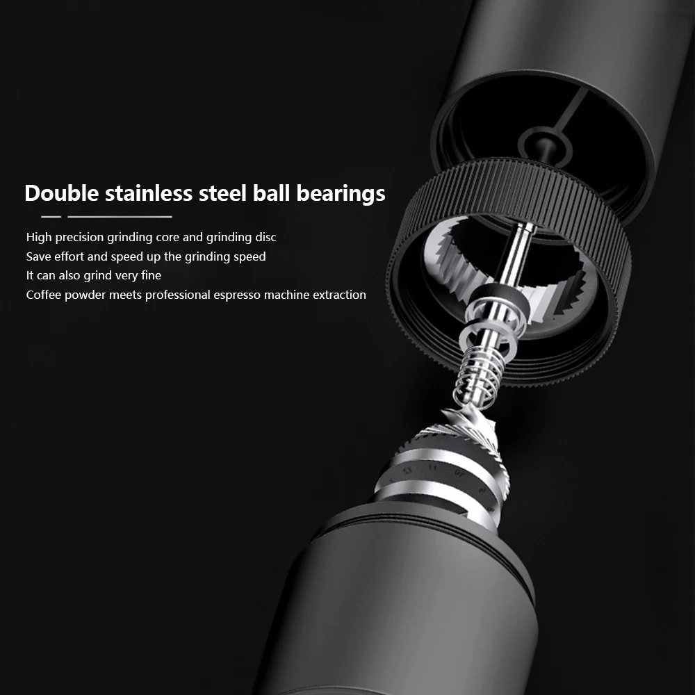 売る 手動コーヒーグラインダー,ステンレス鋼,オフィス用,ドリップ付き,家庭用
