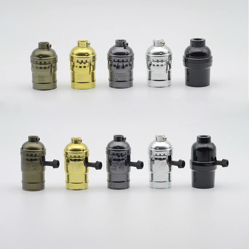 Цоколь для винтажной лампы E27 светодиодной сделай сам светильник аксессуары