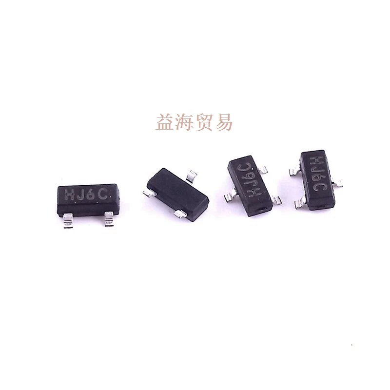9014 патч 9014C Шелковый экран HJ6C новый оригинальный патч-транзистор 0.1A45V SOT23 |