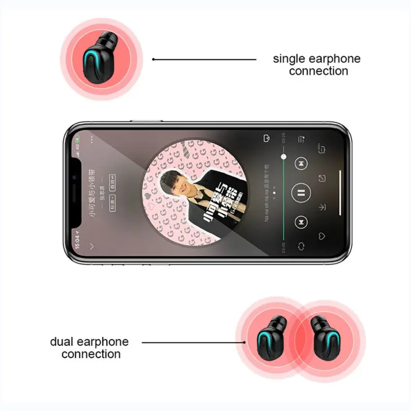 Q32 Hi Fi Bluetooth 5 0 наушники спортивные Blutooth Беспроводные Наушники Громкая связь