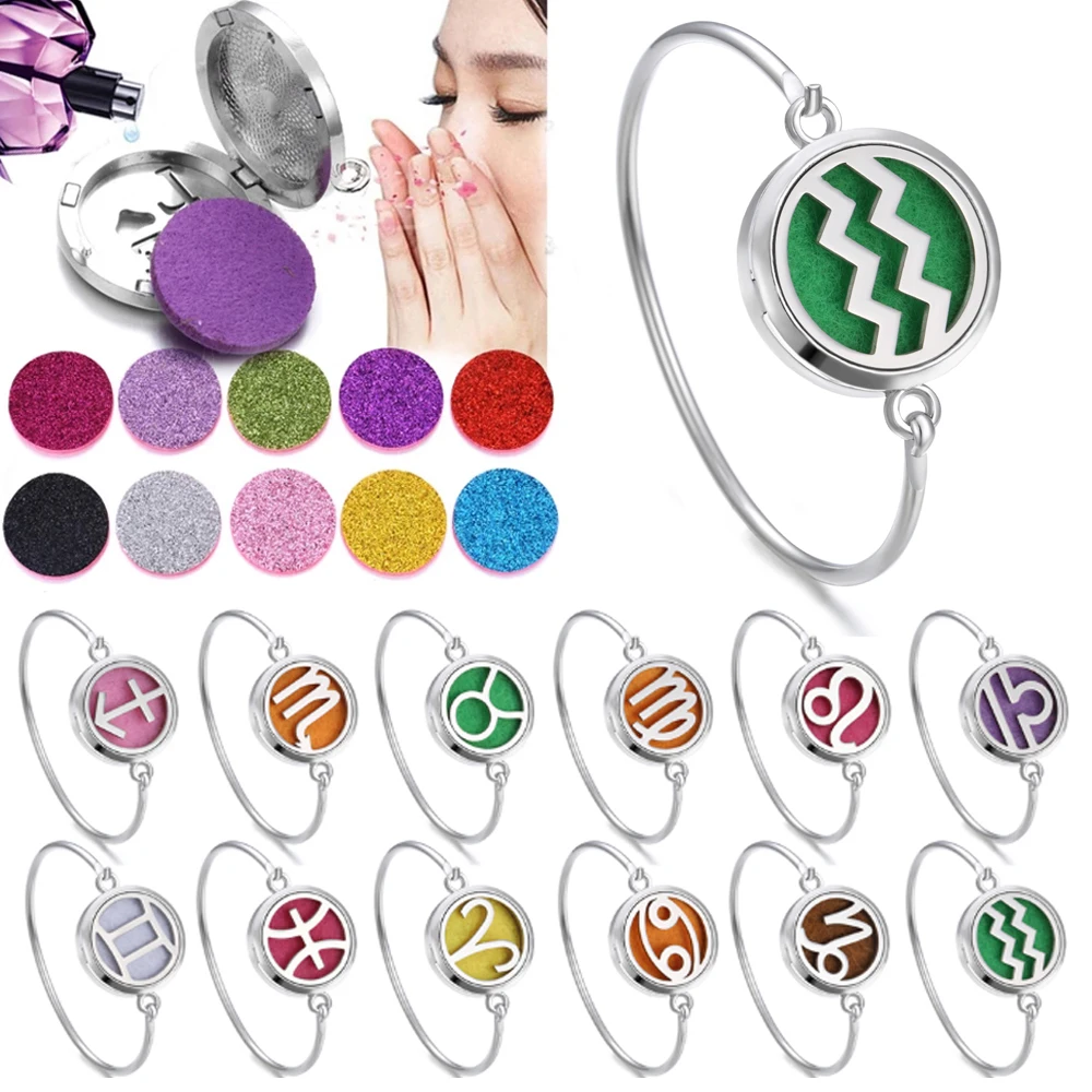 Ароматерапия Ювелирные изделия дружба 12 браслеты с изображениями созвездий духи