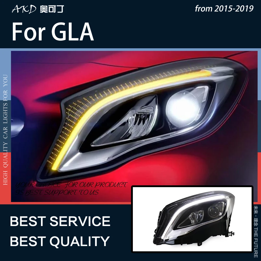 

Автомобильные фары для GLA 2015-2019 X156 H247 светодиодный фары, ДХО, противотуманные фары, сигнал поворота, ближний свет, дальний свет, глаза ангела, ...