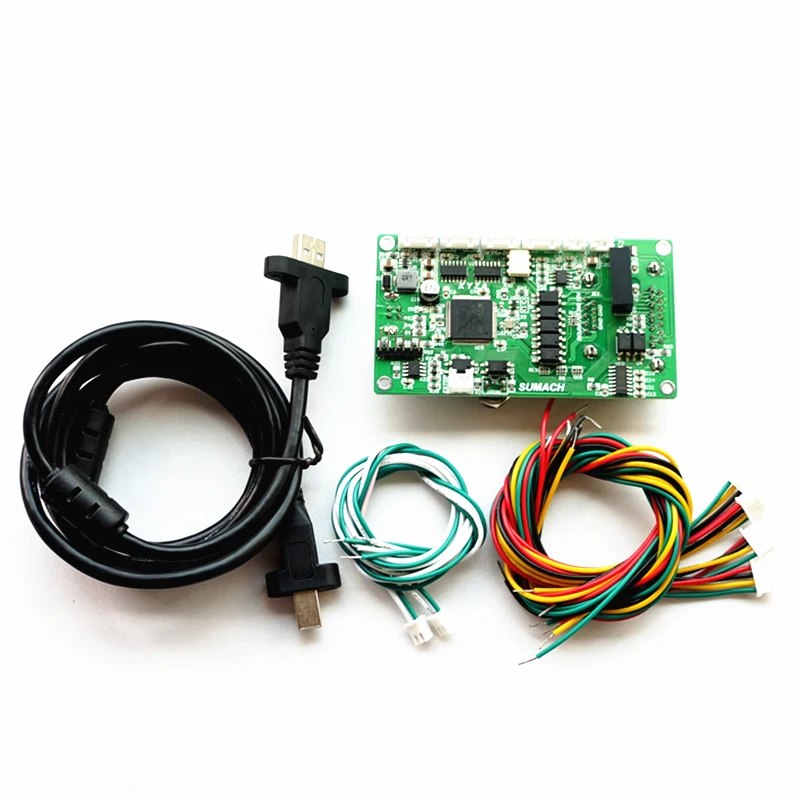 MACH3 4 оси USB ЧПУ контроль движения карты Breakout Board 5 В DC Аналоговый ШИМ Поддержка MPG