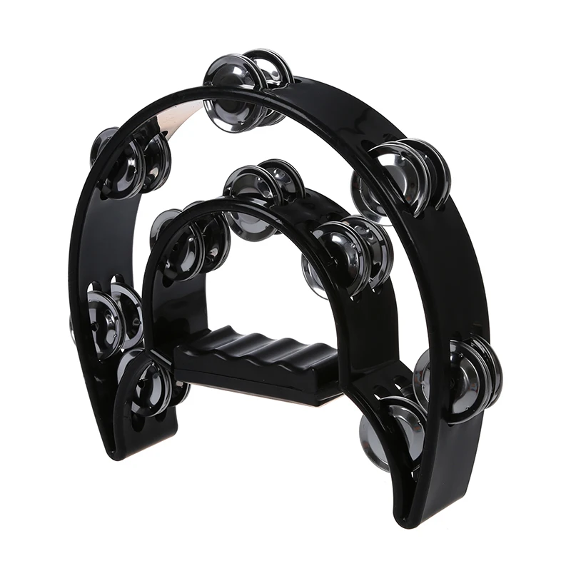 Музыкальный Double Полумесяца Японские народные сандалии Тамбурин барабан