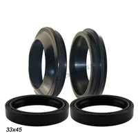 acz motorcycle 33x45x10 5mm front fork damper oil seal rubber shock absorber for kx80 yz80 bw200 tw200 srx250 bw350 xv250virago