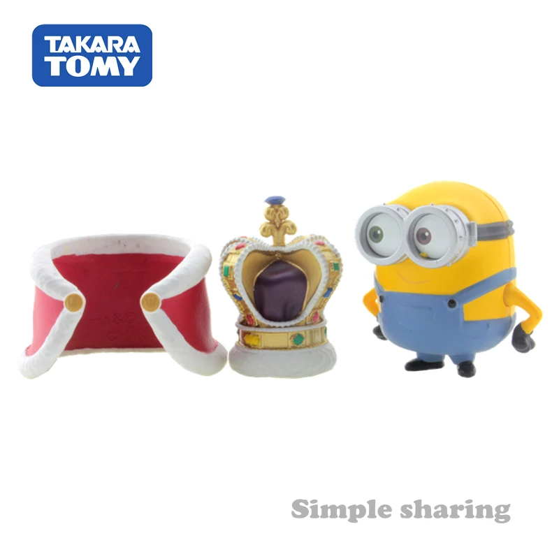 Takara Tomy tomica Миньоны король Боб сплав модель комплект Гадкий я Аниме Фигурка