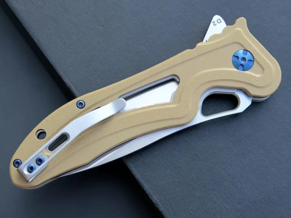 Eafengrow популярный EF938 складной карманный нож реальный D2 + G10 Джек для кемпинга