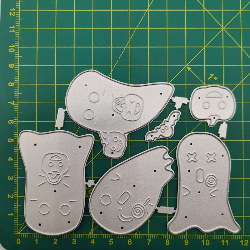 

New Metal Cutting Dies Scrapbooking Halloween big ghost DIY Album Paper Card Craft Embossing stencil Dies 120*90mm