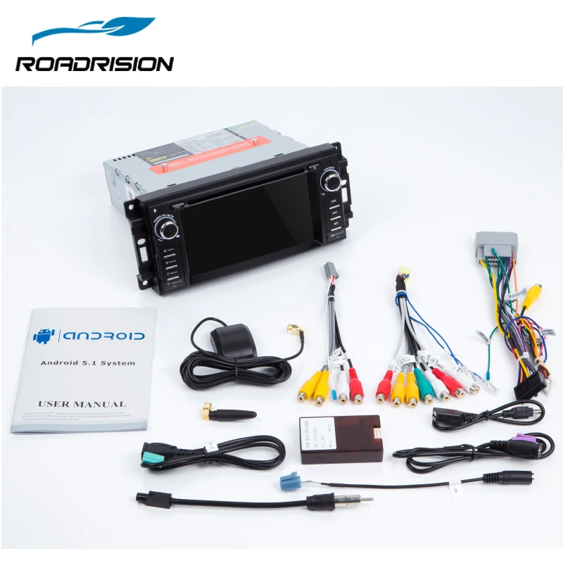 RoadRision Android 6 0 Автомобильный DVD GPS Радио Навигация для Jeep Cherokee Compass Commander Wrangler/DODGE