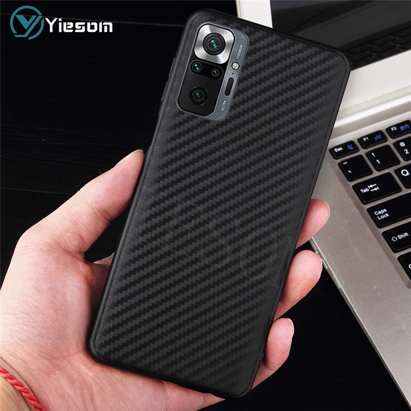 Чехол из углеродного волокна для Xiaomi Redmi 9T 9A 9C NFC 9 Note 10 9S Pro K30 K40 Poco X3 Mi11 Mi 10T мягкий