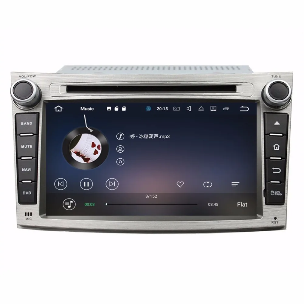 Автомобильный радиоприемник Octa Core Android 9 0 DVD плеер с GPS для Subaru Legacy outback 2009 2012
